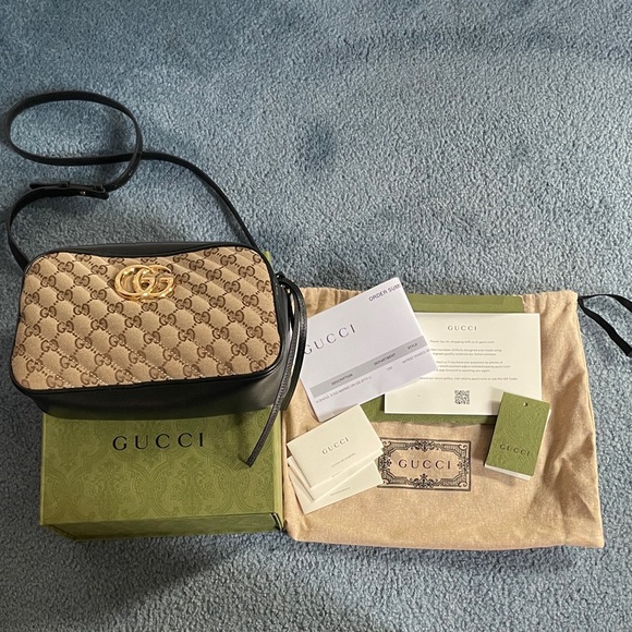 Gucci Handbags - Brand New! Authentic Gucci Marmont Crossbody